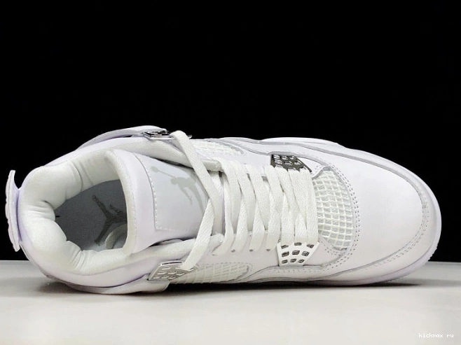 Rep MAX Jordan Money Retro Air 4 308497-100 Pure 0814